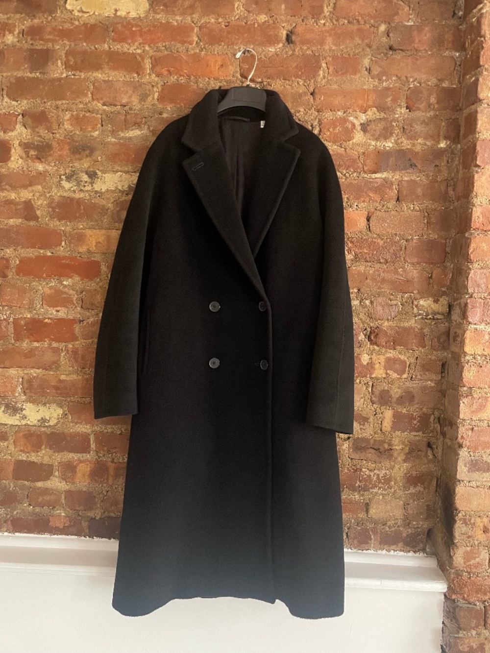 Aritzia The Slouch™ Coat - (Re)Camel Wool Black XS